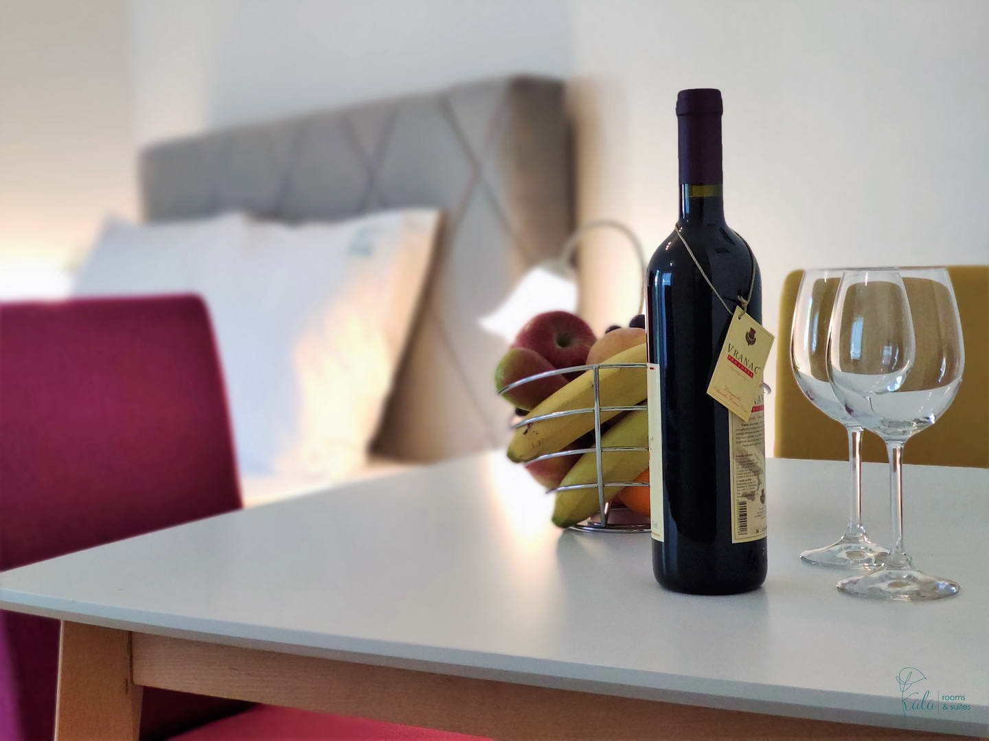 Unutrašnjost studio apartmana Kala